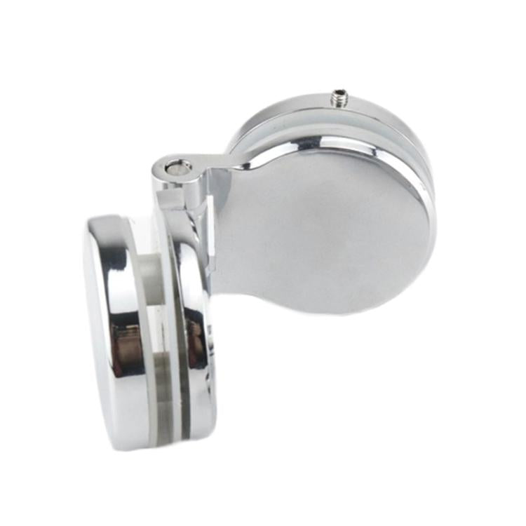 Frameless Glass Door Hinge Display Wine Cabinet 180 Degree Window Door Round Hinge