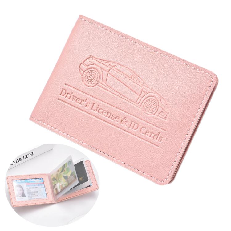 Multi-card Driver License Card Holder Women Driving License Leather Protective Case ID Credit Card Bag