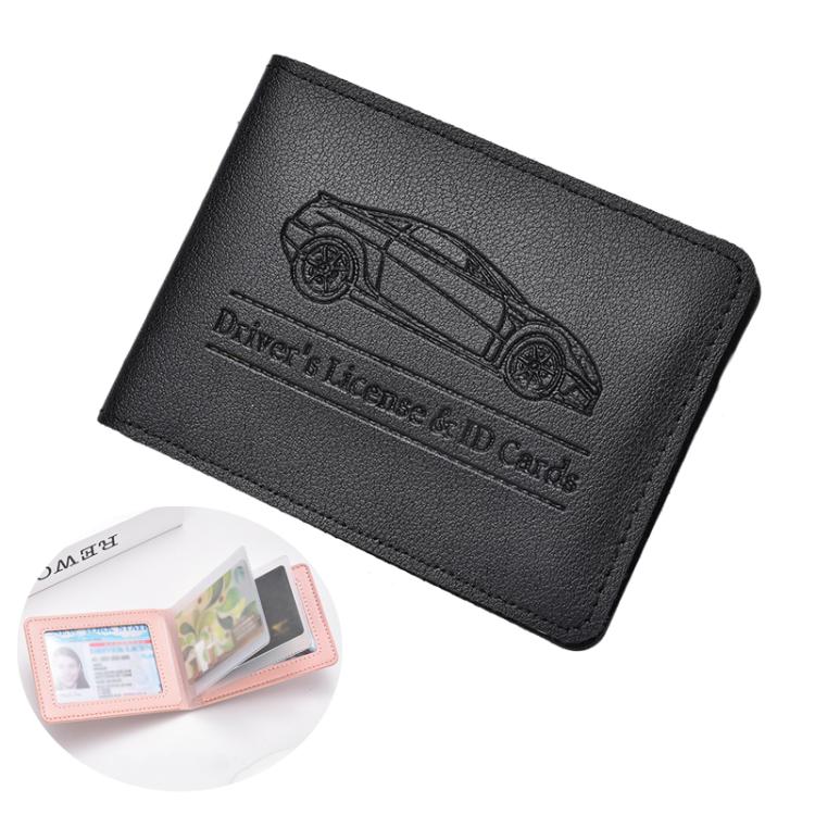 Multi-card Driver License Card Holder Women Driving License Leather Protective Case ID Credit Card Bag