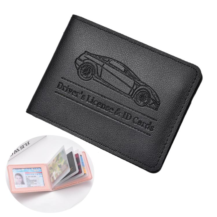 Multi-card Driver License Card Holder Women Driving License Leather Protective Case ID Credit Card Bag