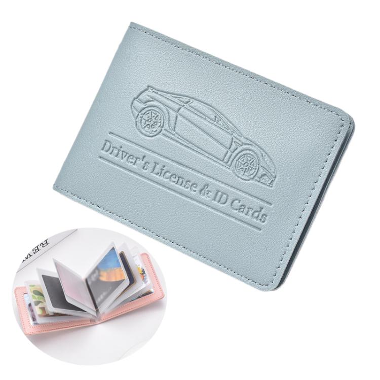 Multi-card Driver License Card Holder Women Driving License Leather Protective Case ID Credit Card Bag