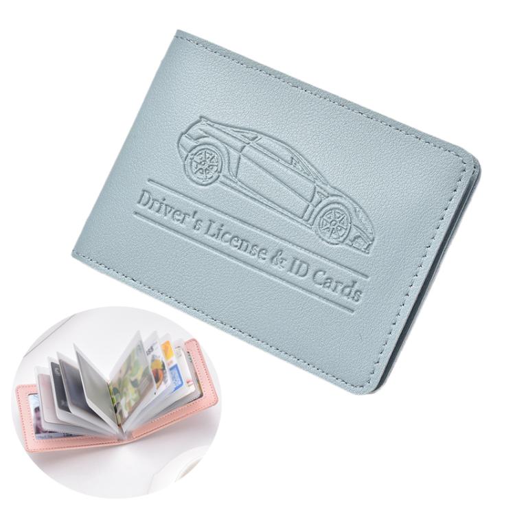 Multi-card Driver License Card Holder Women Driving License Leather Protective Case ID Credit Card Bag