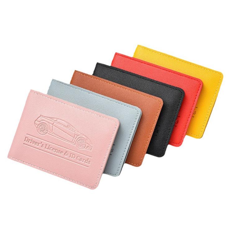 Multi-card Driver License Card Holder Women Driving License Leather Protective Case ID Credit Card Bag