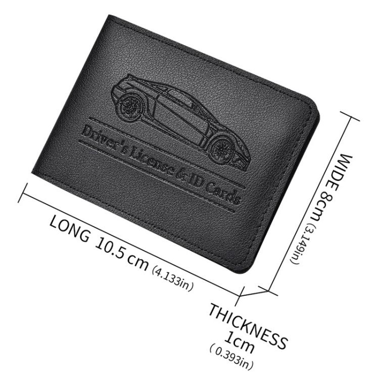 Multi-card Driver License Card Holder Women Driving License Leather Protective Case ID Credit Card Bag