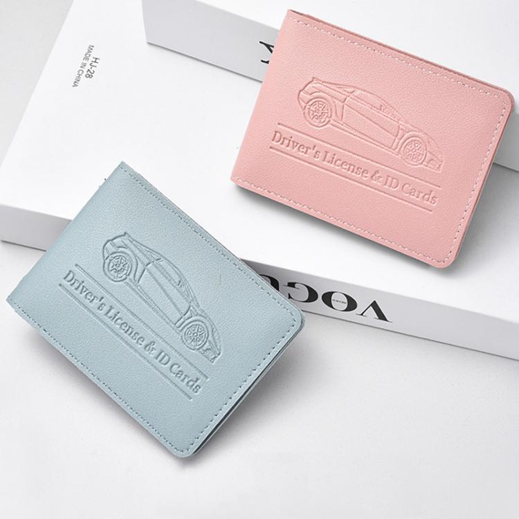 Multi-card Driver License Card Holder Women Driving License Leather Protective Case ID Credit Card Bag