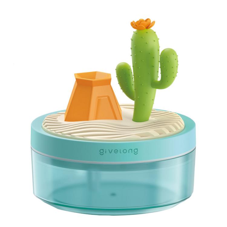 Givelong Mini Portable Landscape Humidifier Plant Pot Hydrator Mister USB Car Spray Aromatherapy Diffuser