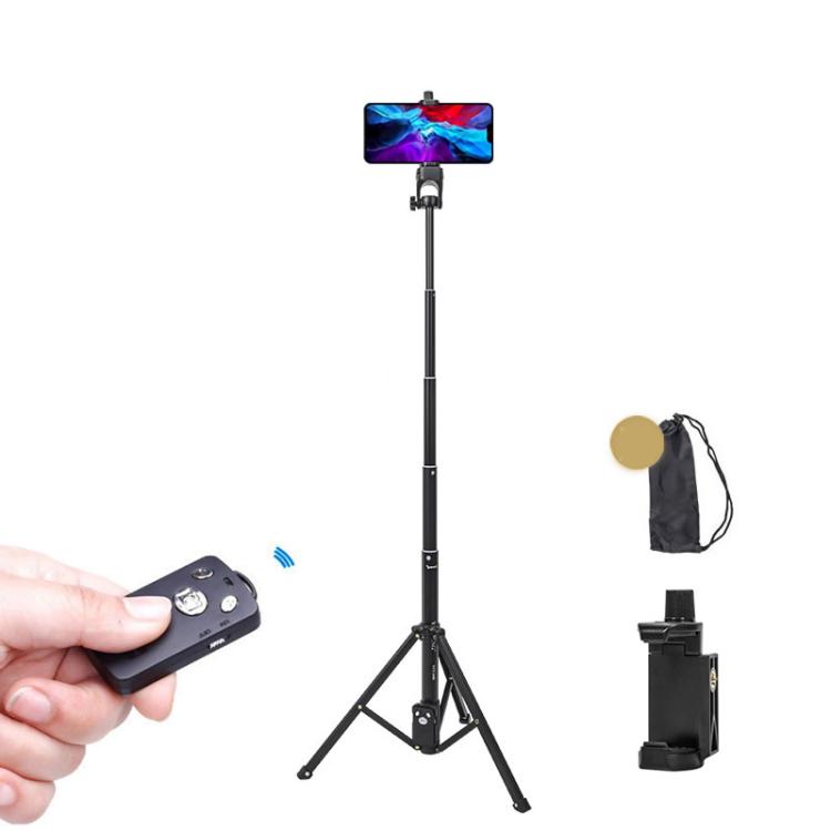 YUNTENG 1688L 16.5-77 Inch Phone Camera Selfie Stick Tripod With Bluetooth Remote Control