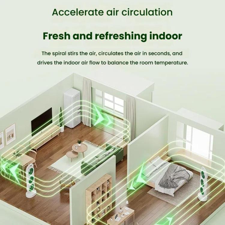 Simple Triple Turbine Design Fan Large Wind Desktop USB Charging Portable Home Outdoor Dormitory Fan