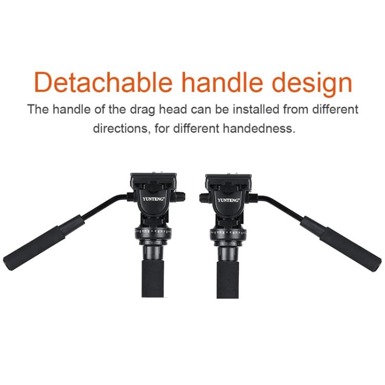 YUNTENG VCT-588 Camera Monopod 65-166cm Aluminum Alloy DSLR Tripod Stand With Hydraulic Ball Head