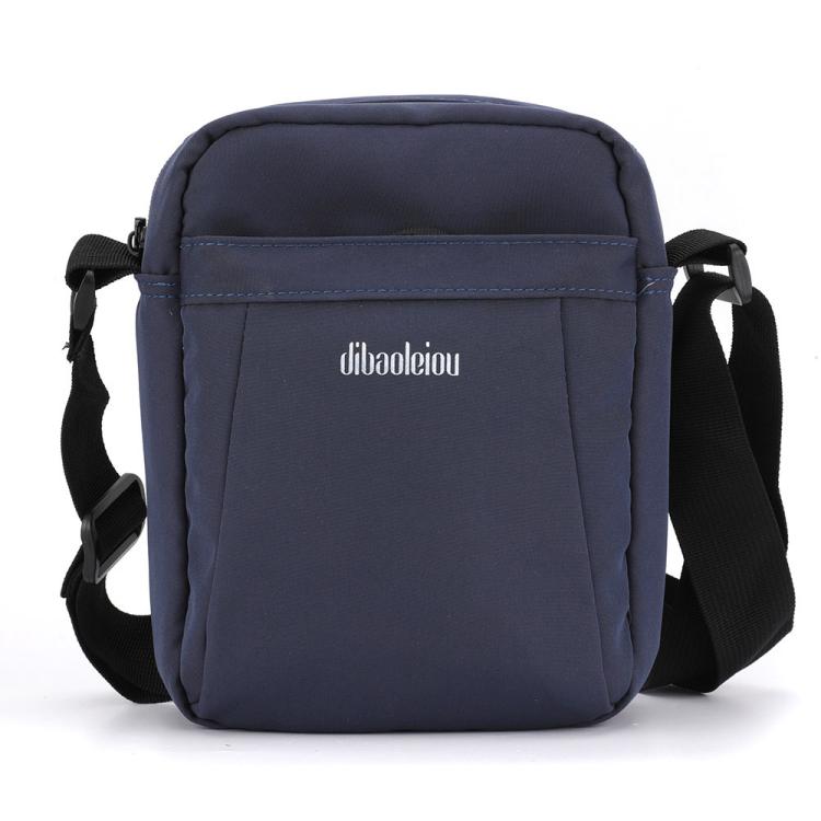 Dibaoleiou Lightweight Multifunction Mobile Phone Bag Men Casual Canvas Bag Shoulder Small Backpack