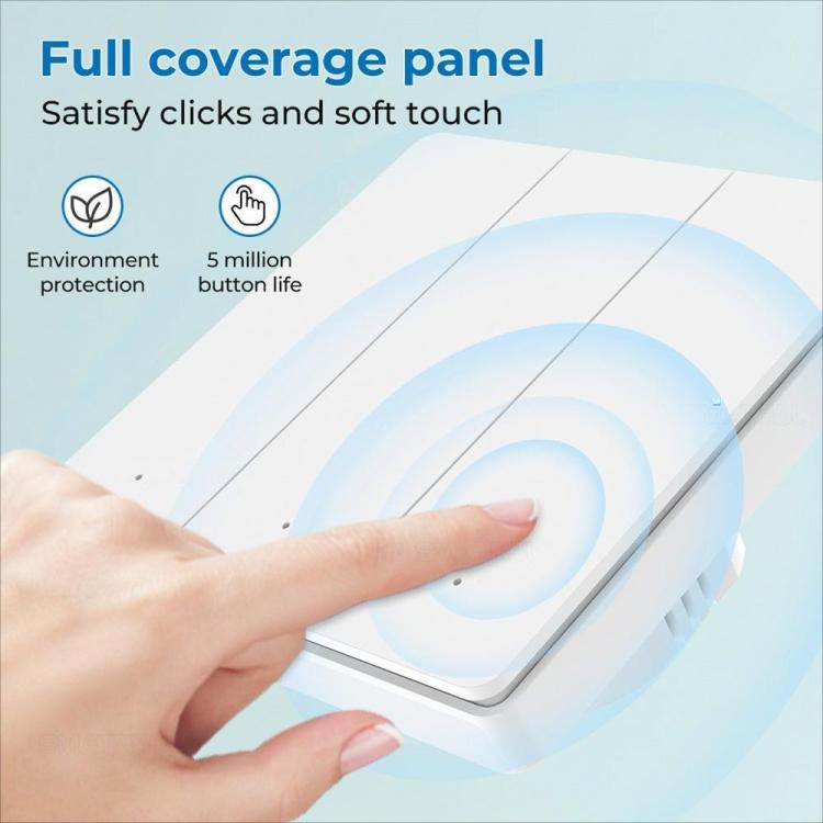 Compatible Tuya ZigBee Smart Light Switch With Radar Motion Sensor No Capacitor Required