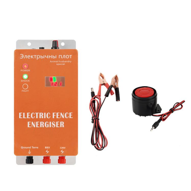 12V Electric Fence for Livestock High Voltage Pulse Farm Electric Poultry Equipment