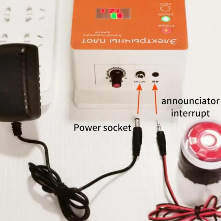 12V Electric Fence for Livestock High Voltage Pulse Farm Electric Poultry Equipment