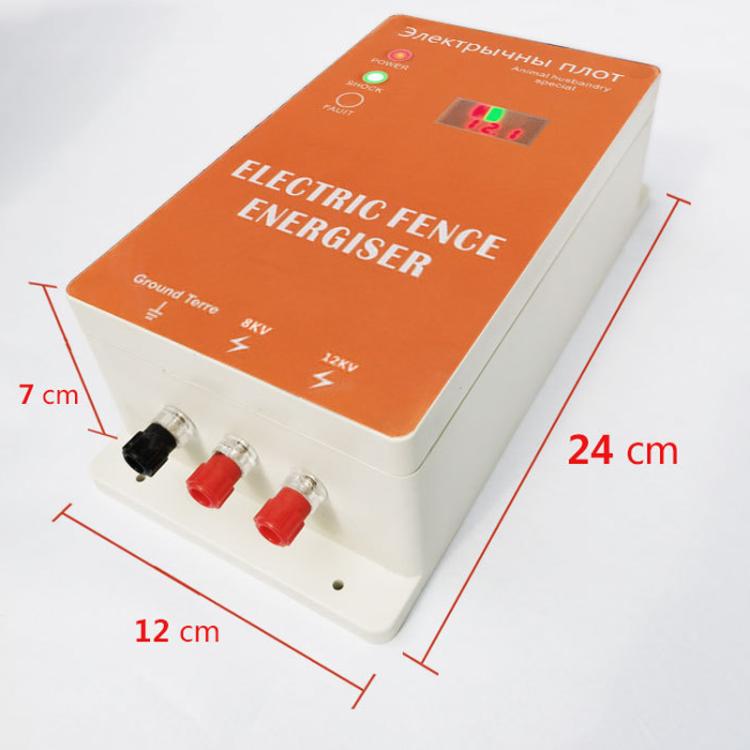12V Electric Fence for Livestock High Voltage Pulse Farm Electric Poultry Equipment