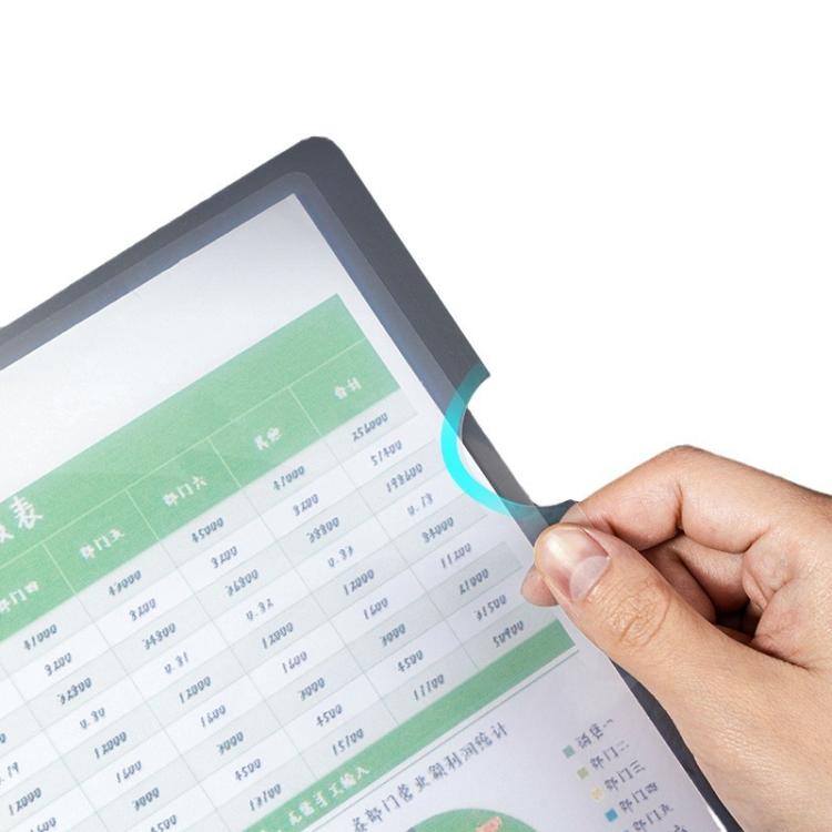 Deli 10pcs /Pack 5854 A4 Lever Arch File Binder With 9mm Spine Width - Holds Up To 80 Sheets