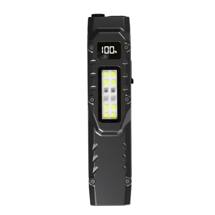 Mini Portable Self-Defense Three-Light Source Flashlight With Pen Clip