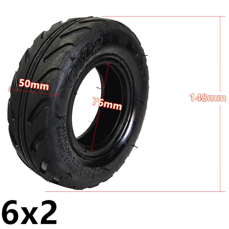 6 x 2 Thickened 6 inch Electrical Scooter Tire Accessories