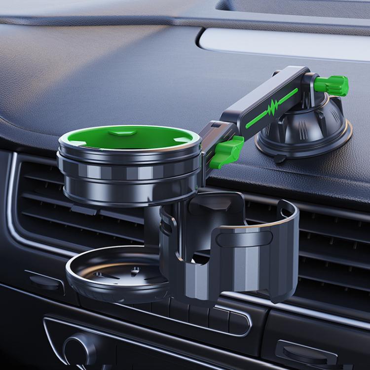 Car Multifunctional Water Cup Holder Auto Large Suction Cup Mounted Drink Rack