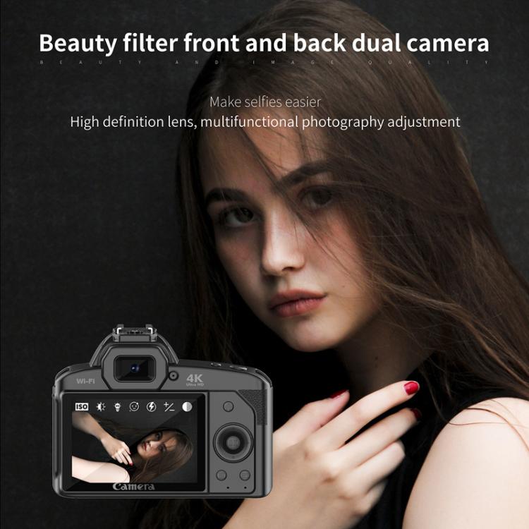 D5 HD WiFi Digital Camera 64MP Dual Camera Night Vision Photography Video DV