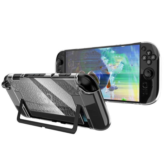 For Nintendo Switch 2 TPU+PC Split Transparent Case Cover Shockproof Shell