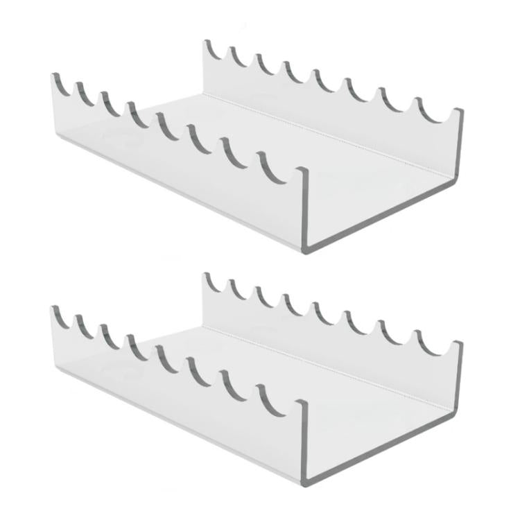 1pc Transparent Acrylic Makeup Brush Storage Display Stand