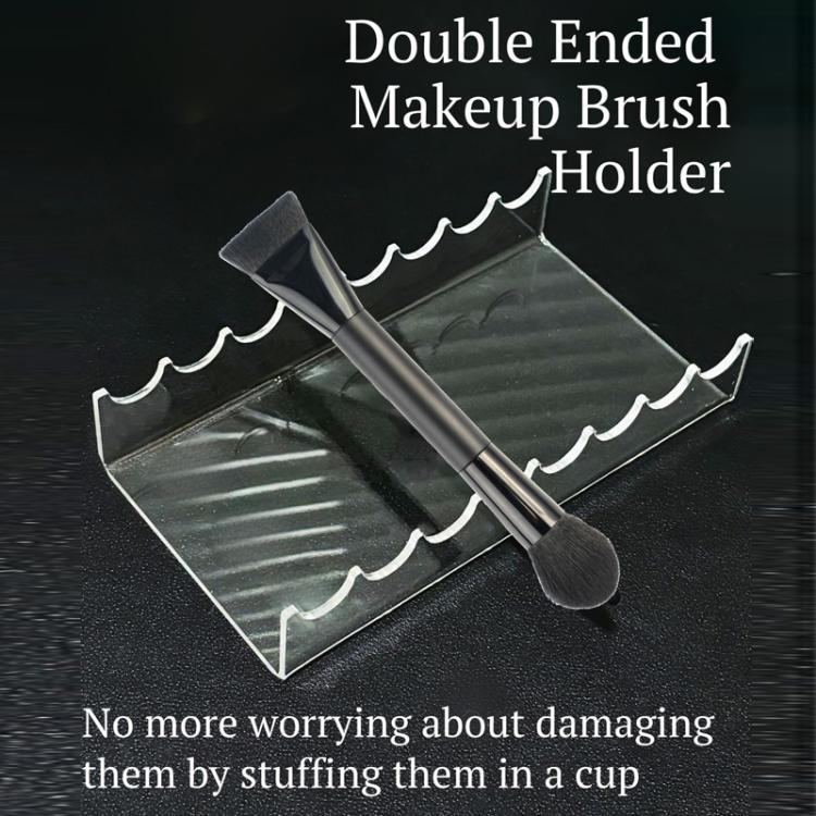 1pc Transparent Acrylic Makeup Brush Storage Display Stand