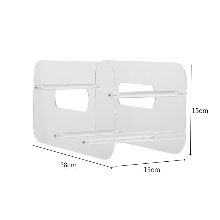 Acrylic Dinner Plate Display Stand Plates Storage Organizer