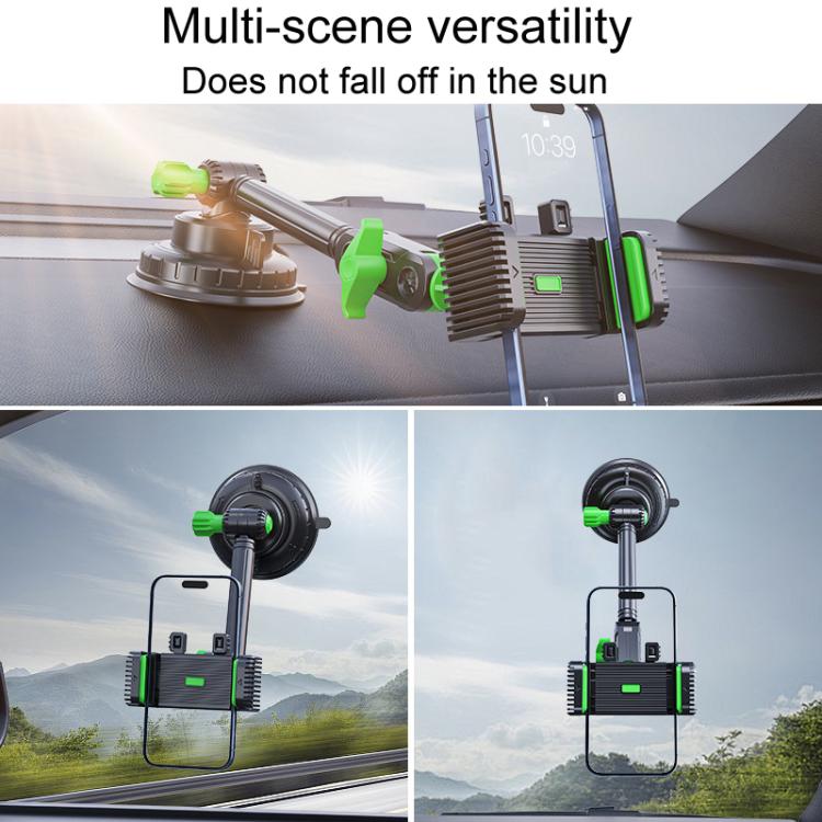 Car Powerful Suction Cup Cell Phone Holder Front Glass Navigation Mount