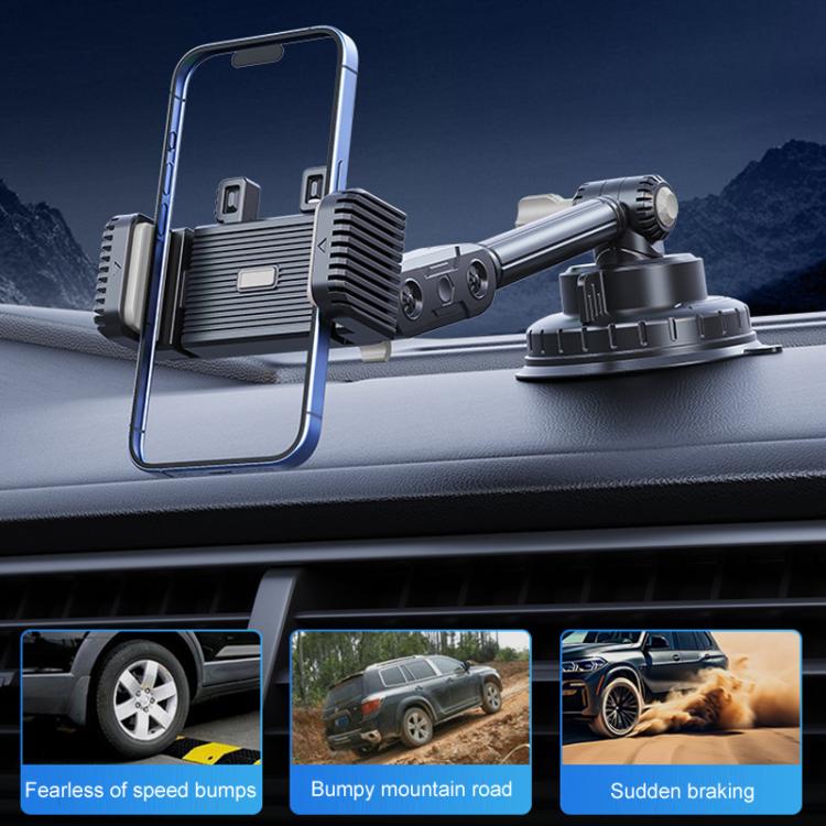 Car Powerful Suction Cup Cell Phone Holder Front Glass Navigation Mount