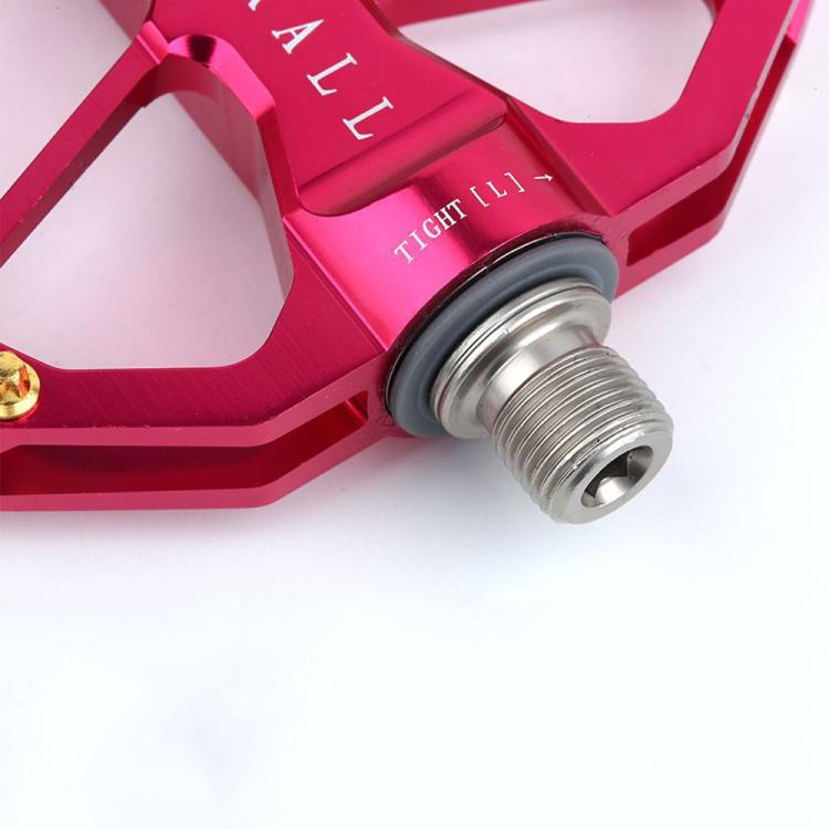 RACEWORK D029 CNC Triple Bearing Hollow Anti-slip Bicycle Pedals