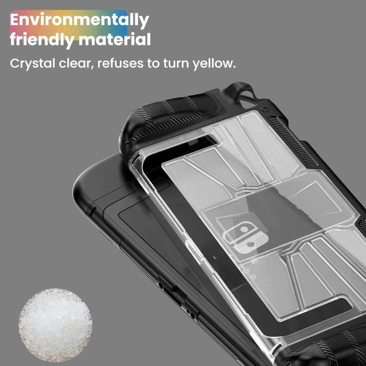 For Nintendo Switch 2 Game Console TPU + PC One-piece Case Shockproof Shell