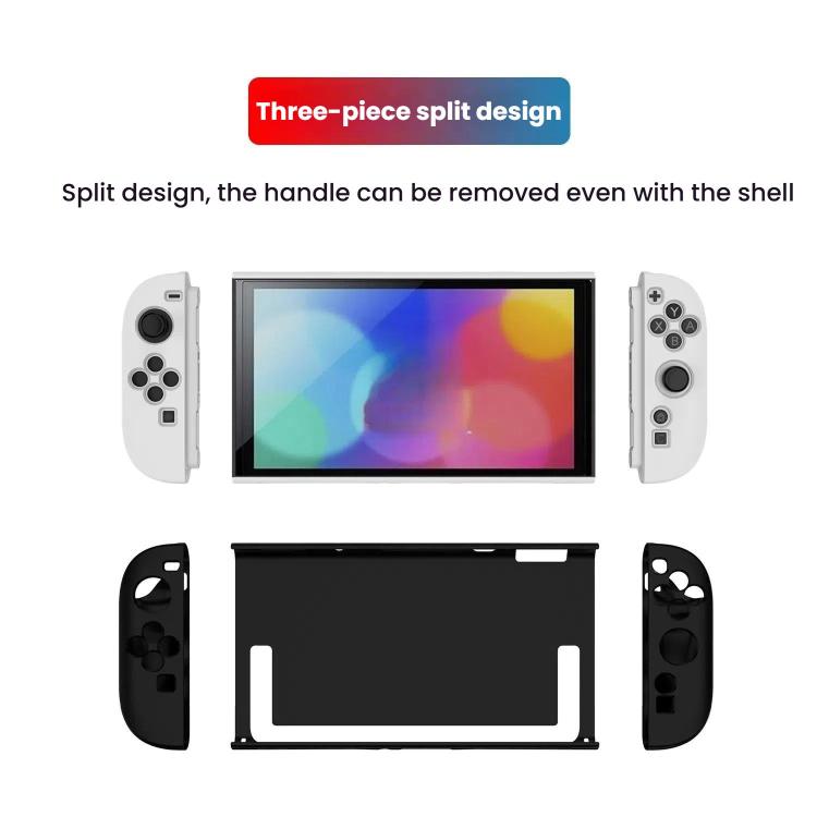 For Nintendo Switch 2 PC + TPU Split Cover With Panel Set Protective Shell