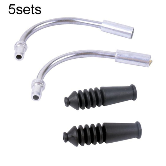 5sets ZTTO Bicycle V Brake Bend Accessories Brake Cable Dust Protective Cover