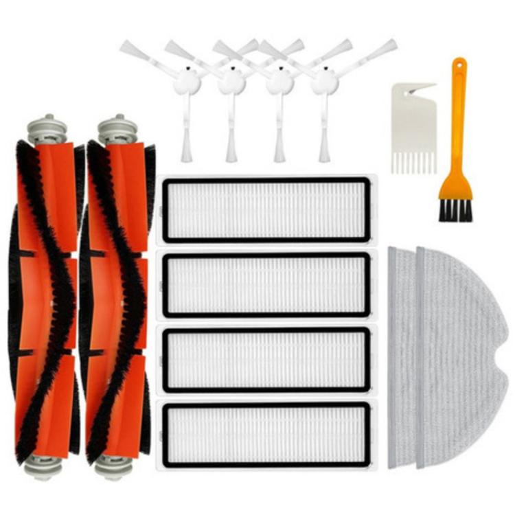 For Xiaomi 1C / 2C / L10pro / D9 Sweeping Robot Accessories Main Side Brush Hepa Filter Mop Rag