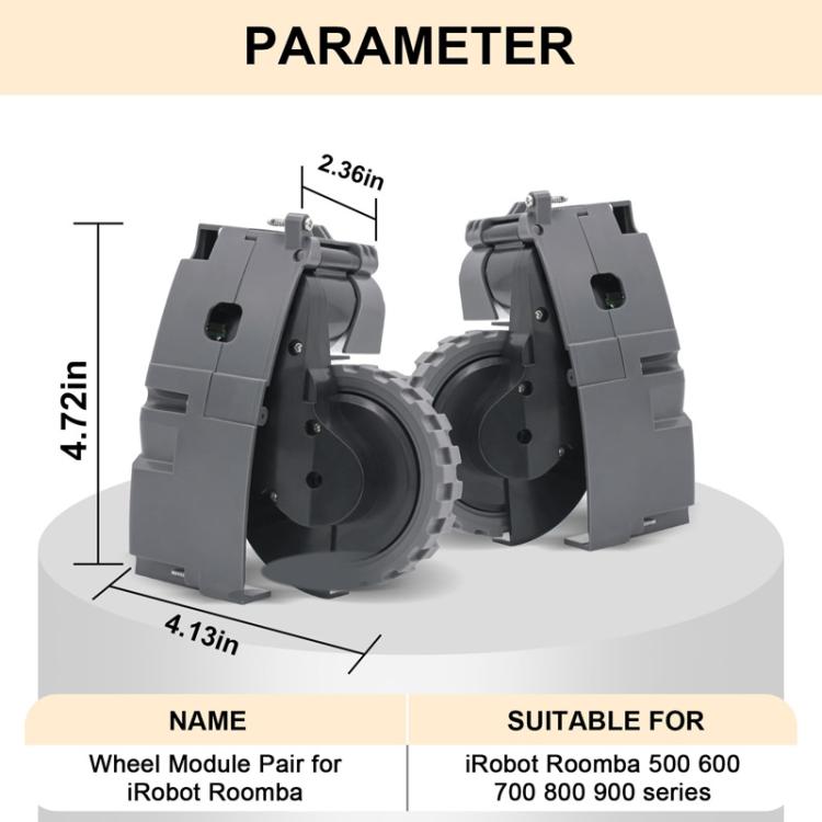 For IRobot Roomba 5/6/7/8/9 Series Walking Wheels Vacuum Cleaner Accessories
