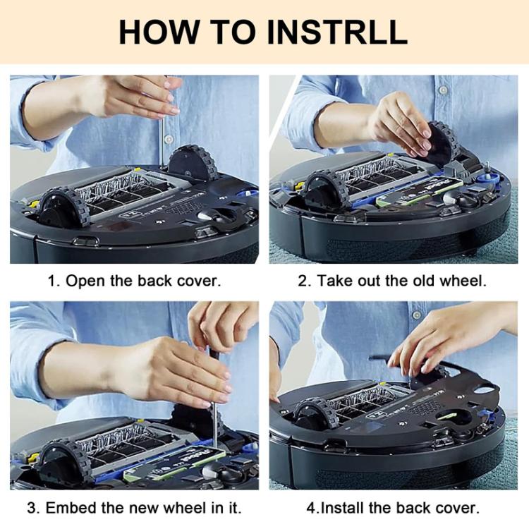 For IRobot Roomba 5/6/7/8/9 Series Walking Wheels Vacuum Cleaner Accessories