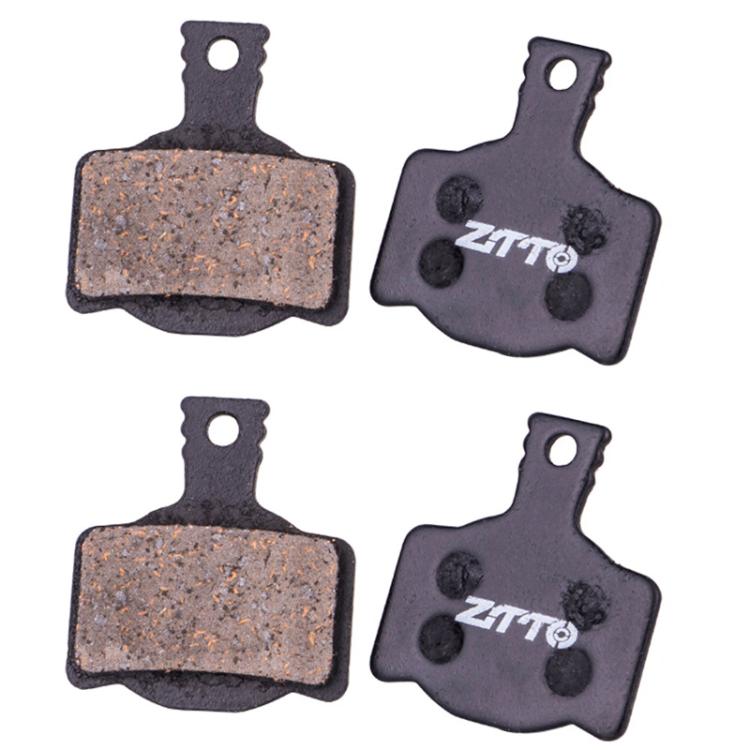 2pairs ZTTO Bicycle Disc Braking Pads Mountain Bike Semi-Metallic Resin Brake Pads