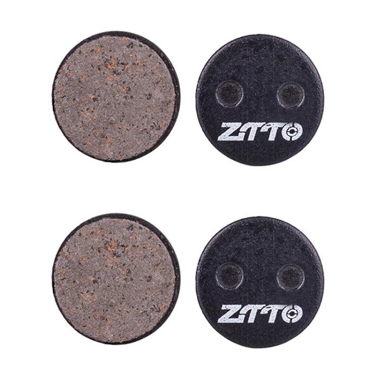 2pairs ZTTO Bicycle Disc Braking Pads Mountain Bike Semi-Metallic Resin Brake Pads