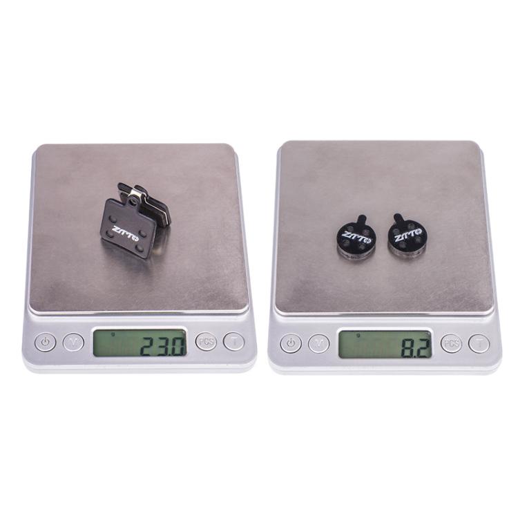 2pairs ZTTO Bicycle Disc Braking Pads Mountain Bike Semi-Metallic Resin Brake Pads