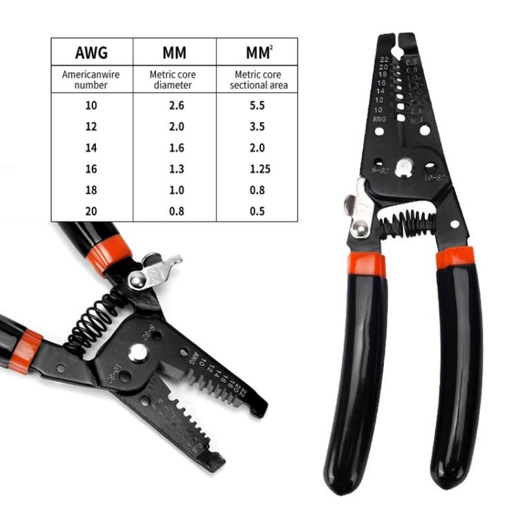 Quick Change Nine Inch Crimping Pliers Toolbox Combo Set, 7pcs / Set