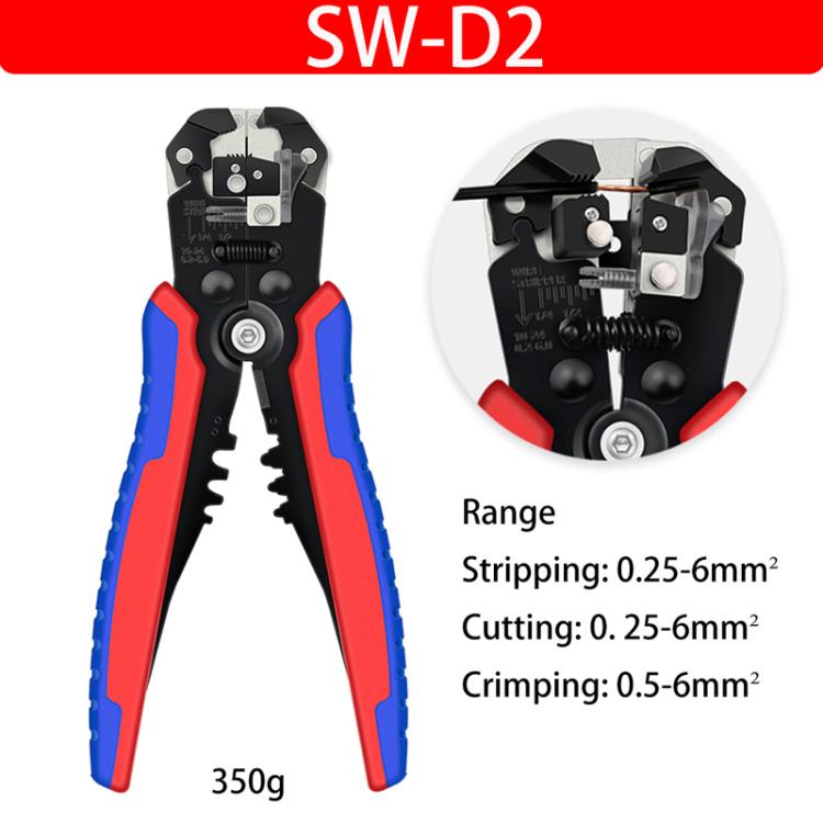D2 Automatic Multifunctional Crimping And Stripping Pliers Portable Electrician Wire Tools