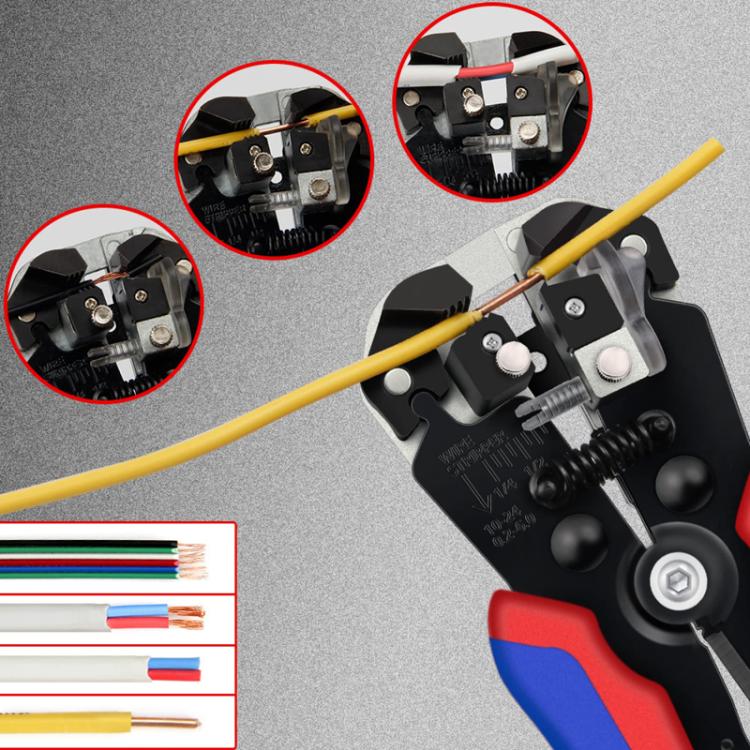D2 Automatic Multifunctional Crimping And Stripping Pliers Portable Electrician Wire Tools
