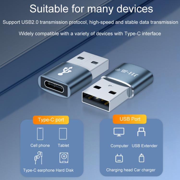 JINGHUA S505 Alloy Case Cell Phone To Computer USB2.0 Adapter