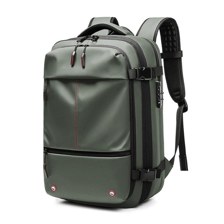 Large Capacity Short Trip Computer Luggage Bag Vacuum Compression Expandable Men Double Shoulder Bag, 19inch