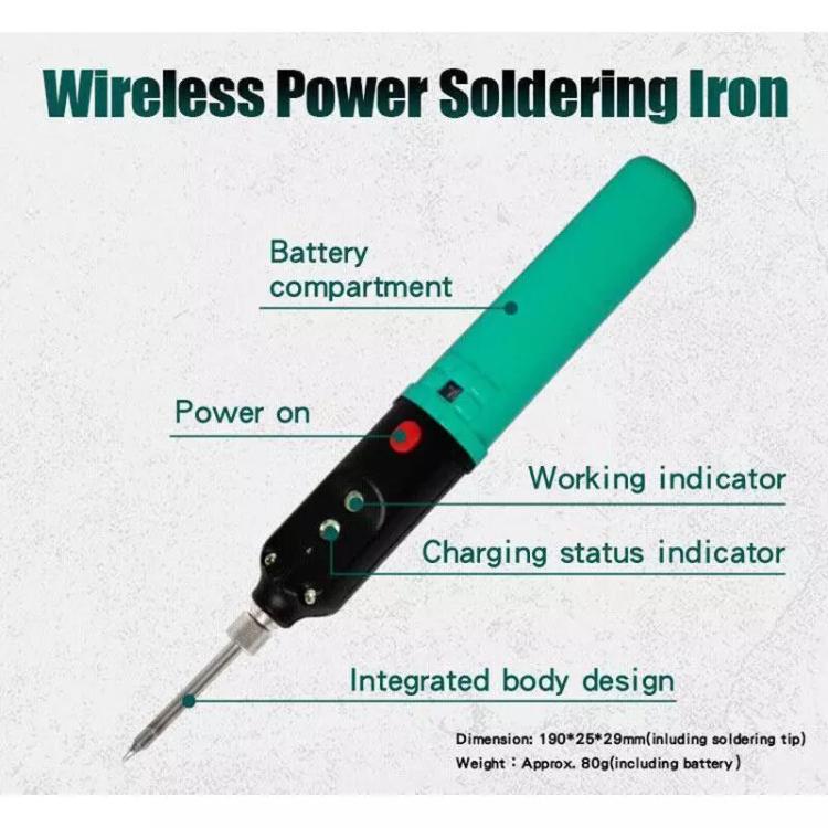 ProsKit SI-B166 8W  Wireless Charging Soldering Iron 500 Degrees Celsius  Max Temperature, SI-B166