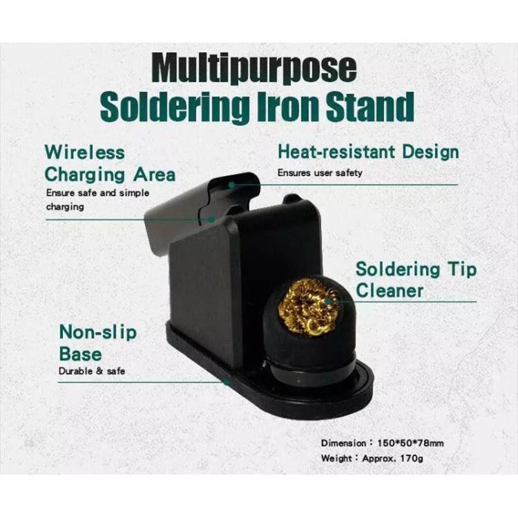 ProsKit SI-B166 8W  Wireless Charging Soldering Iron 500 Degrees Celsius  Max Temperature, SI-B166