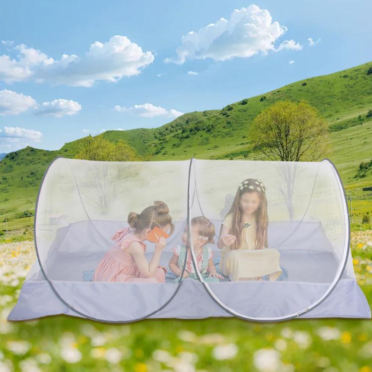 Camping Outdoor Gathering Mosquito Net Free Installation Portable Travel Encrypted Mesh Anti-mosquito Tent