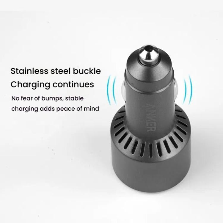 ANKER A2737 167.5W Dual Type-C+UAB-A 3 Ports Car Charger Cell Phone PD Fast Charger