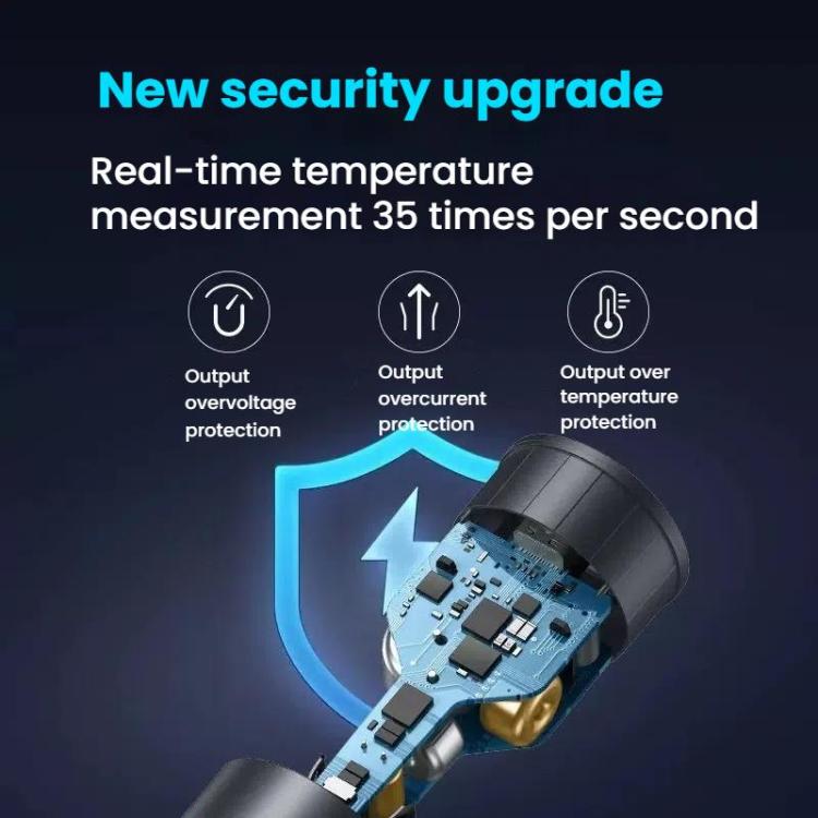 ANKER A2737 167.5W Dual Type-C+UAB-A 3 Ports Car Charger Cell Phone PD Fast Charger