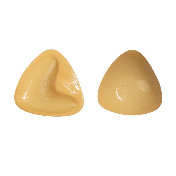 Double-Sided Silicone Thickened Inserts Gather Triangle Breast Pads